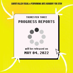 Trimester 3 Progress Report - May 4th